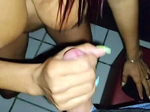 Latina Slut Sucks Strangers In Gloryhole Swing House Party