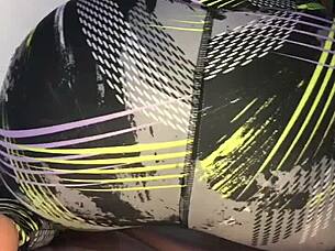 young latina babe with big natural tits solo dildo masturbation