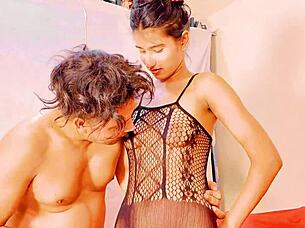 Brunette Teen Girlfriends First Fuck!