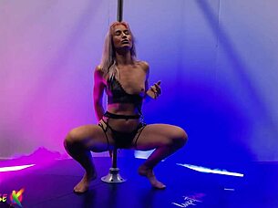 erotic strip show at college party