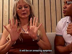 Colombian Maid Feels Intense Passion Fucking Mature Blonde Monique Fuentes and Big Black Cock Brandon Cruz