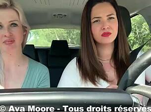 Lucky guy sucked by two girls