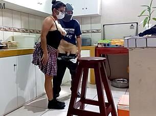 this secret is between us, don't tell your stepdad, we'll fuck alone at home