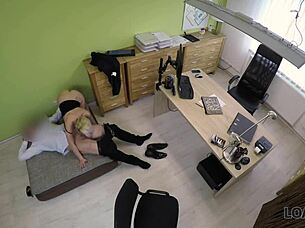 Delivery Girl Sucks Cock For Cash At Work