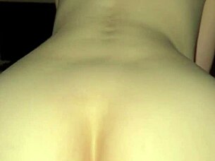 hey, watch me ride reverse cowgirl for a hot creampie!