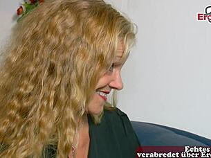 Does the german wife try a threesome with bbc and husband?