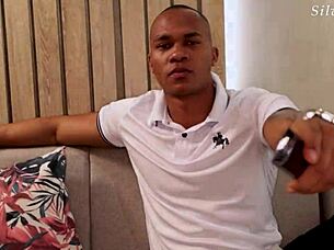 Colombian Maid Feels Intense Passion Fucking Mature Blonde Monique Fuentes and Big Black Cock Brandon Cruz