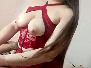 Busty Stepmom Fucks Stepson Until Orgasm 😍