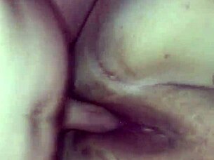 intimate moment with a plus-size lady