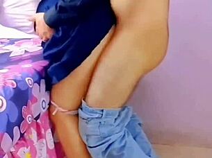 Mexican Girl and Niece in Homemade Taboo