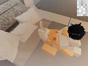 I'm getting fucked by a random guy in Roblox 02