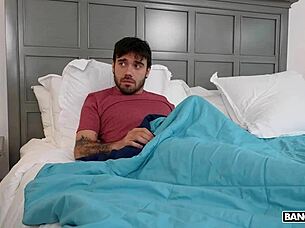 Can you believe Angel Young 18+ touches herself in the kitchen before her roommate's boyfriend slams her?