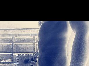 Impressive big indian cock on display