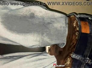 i made her squirt hard in doggie, her huge ass shaking with orgasm.