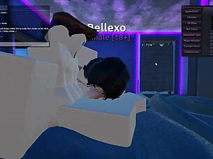 Getting Fucked By A Roblox Pornstar In Blowjob And Sex!