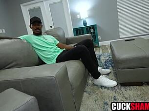 Cuckold Husband Invites Black Buddy To Fuck Wife!