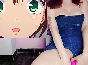 Hey, check out these step siblings losing their virginity in hentai! 😍