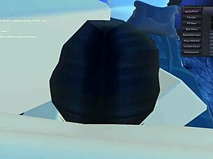 Getting Fucked By A Roblox Pornstar In Blowjob And Sex!