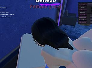 Getting Fucked By A Roblox Pornstar In Blowjob And Sex!
