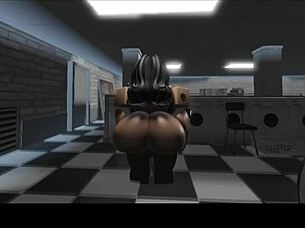 met this fine black queen at the laundromat for some fun while waiting