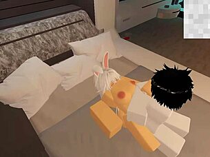I'm getting fucked by a random guy in Roblox 02