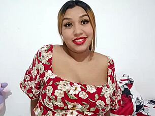 Sexy Colombian Wife Cheats With Blowjob And Doggystyle