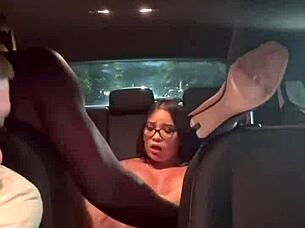 Asian beauty rides Uber driver while fiancé drives for BBC