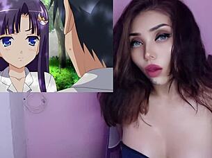 Hey, check out these step siblings losing their virginity in hentai! 😍