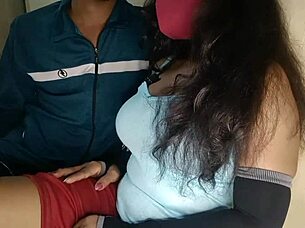 A college girl is having a lot of fun with her boyfriend on campus