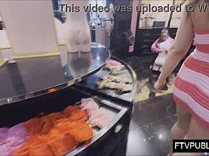Public Mall Nudity Flashing