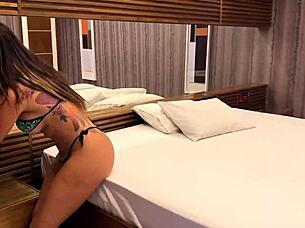 That safada came with excuses, but I knew she wanted the real thing!