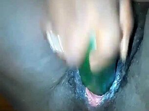 fucking pregnant ebony with cucumber full video
