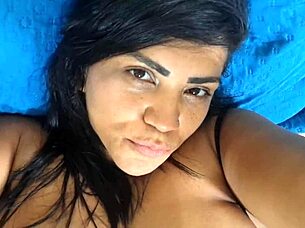 nicoly mattos cums in my hairy pussy again