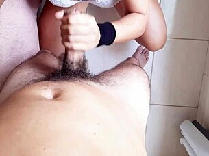 She showed up showing off in delicate lingerie i know im going to get my dick treated well with spitting housewife ball kicking big cock monster cock big clit pussy lips sexy bodybuilder