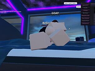 Getting Fucked By A Roblox Pornstar In Blowjob And Sex!