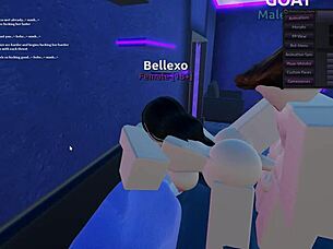 Getting Fucked By A Roblox Pornstar In Blowjob And Sex!