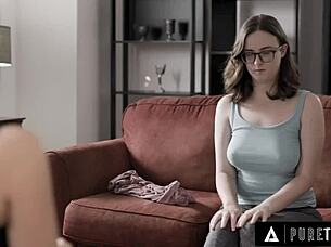 why is shy jay mirroring angela in this wild foursome?