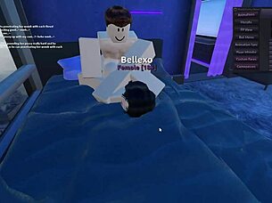 Getting Fucked By A Roblox Pornstar In Blowjob And Sex!