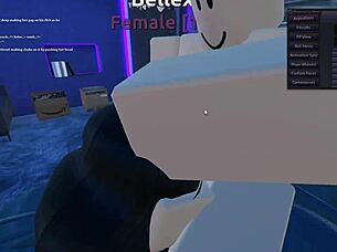 Getting Fucked By A Roblox Pornstar In Blowjob And Sex!
