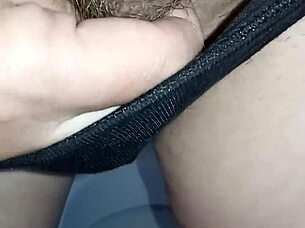 A pregnant woman visits a public toilet