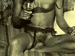 vintage hairy women sucking outdoors