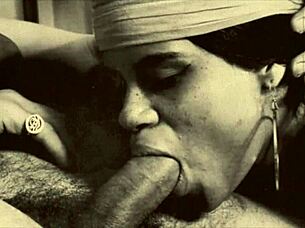 vintage hairy women sucking outdoors