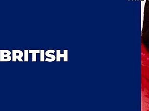 Hot British Teen Spitroasted With Cum