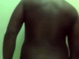 spreading ass and masturbating privately.