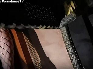 Whole family joins masquerade orgy with Penny Barber