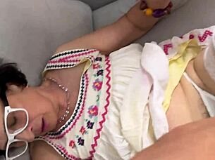 My step mommy chats with step daddy