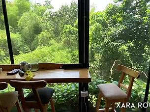 Maid Fucks Bosses In Hardcore Threesome