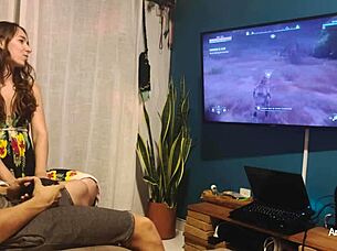 I wanted to give my ass while he played video games