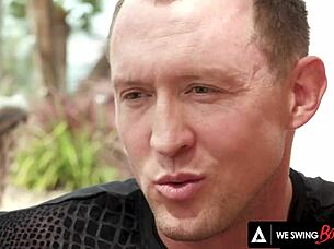 Do you swing both ways? Watch Aliya Brynn in Steamy Bisexual Threesome with Two Men