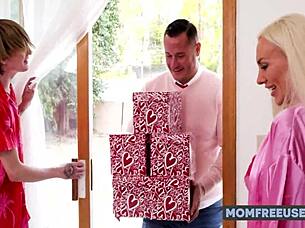 Hello Neighbor, Can We Fuck In This Freeuse Valentines Threesome With Mom?